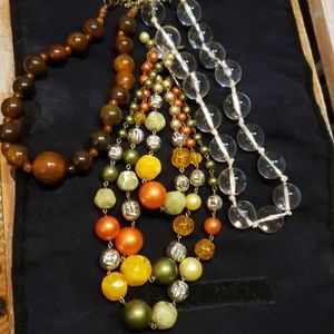 Necklace lot